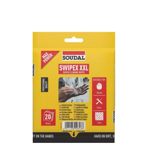 Soudal Swipex ipari tisztítókendő 20 db