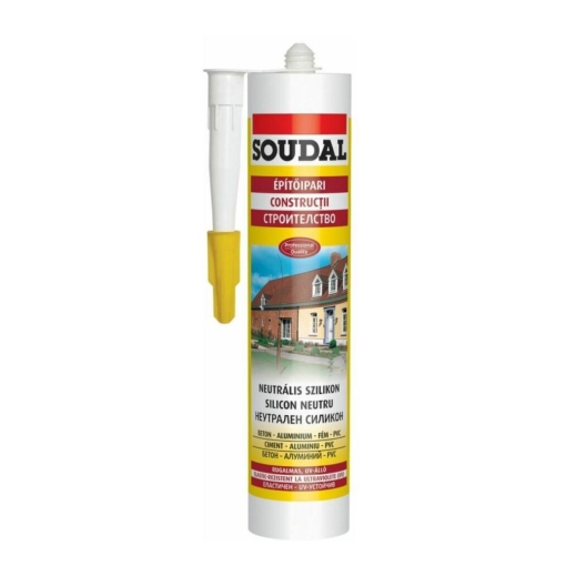 Soudal Semleges szilikon transzparens 280ml