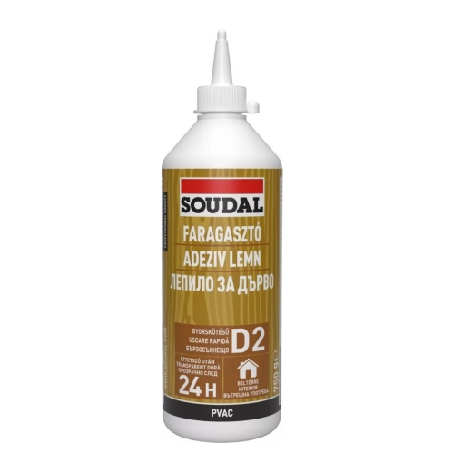 Soudal 64A-D2 szupergyors faragasztó 750g