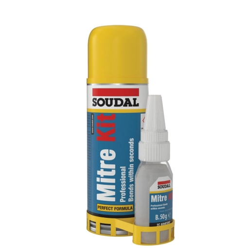 Soudal MITRE KIT SEE 50/200 - kétkomponensű gérragasztó