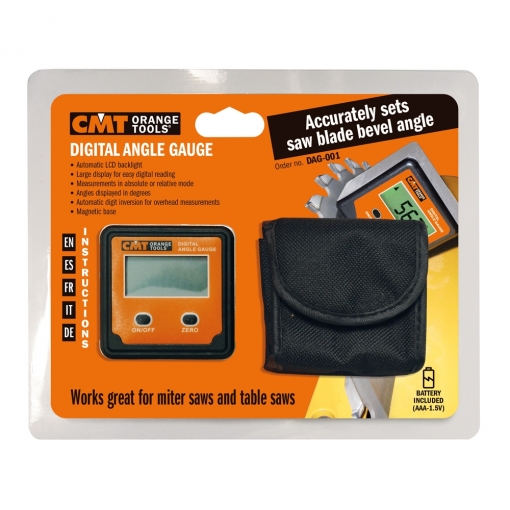 CMT digitális szögmérő - 360° (60x60x25mm)