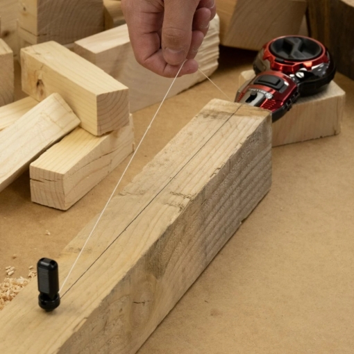 SHINWA japán öntekercselő jelölőzsinór 0,7mm (15m)