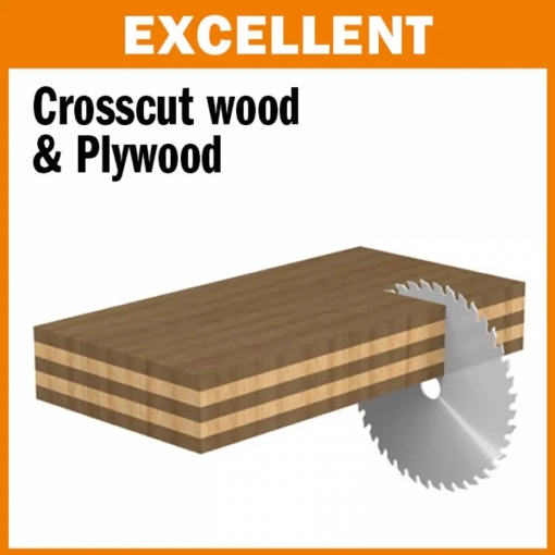 CMT ipari hossz- és keresztvágó körfűrészlap D=305x30; Z=54 általános használatra.