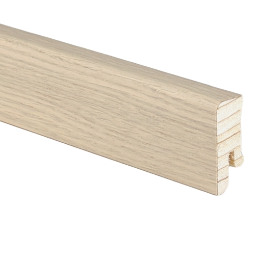 4cm magas UM 630 Snow White fehérített szegélyléc