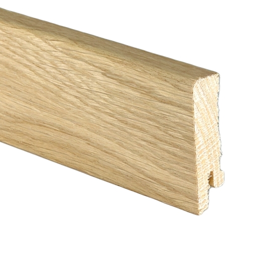 6cm magas UM 631 tölgy lakkozatlan szegélyléc