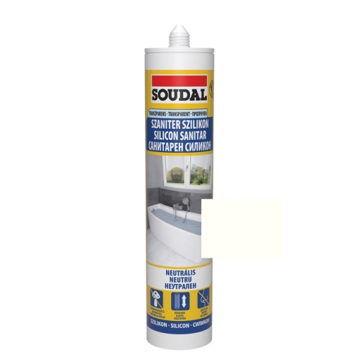 Soudal szilikon neutrális fehér 280ml