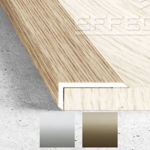 A 46 végzáróprofil 90cm hosszban, 2cm szélességben