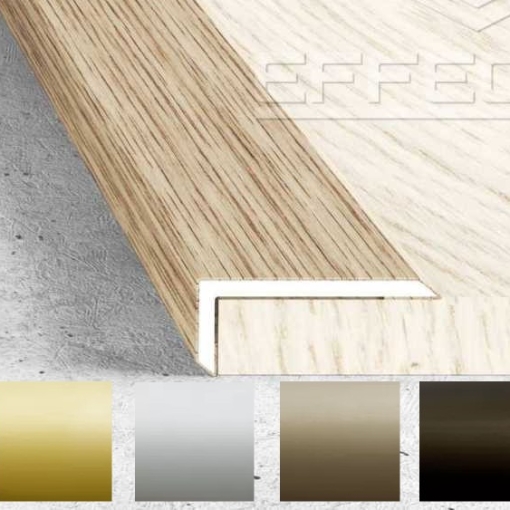 A 46 végzáróprofil 2,7m hosszban, 2cm szélességben