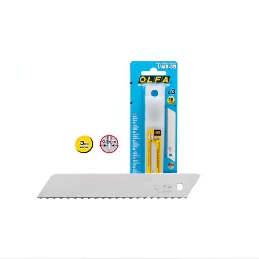 Olfa LWB-3B penge 18 mm (3 db)