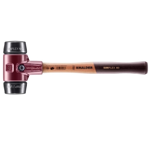 Halder Simplex közepesen kemény gumikalapács D=60mm