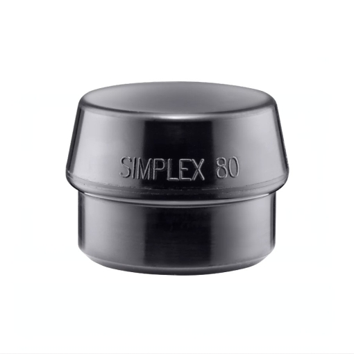 Halder Simplex közepesen kemény kalapács betét, fekete D=80mm