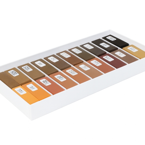 Heinrich König Kemény viasz PLUS, 73B sorozat, sötét fa tónusok 20 x 4 cm