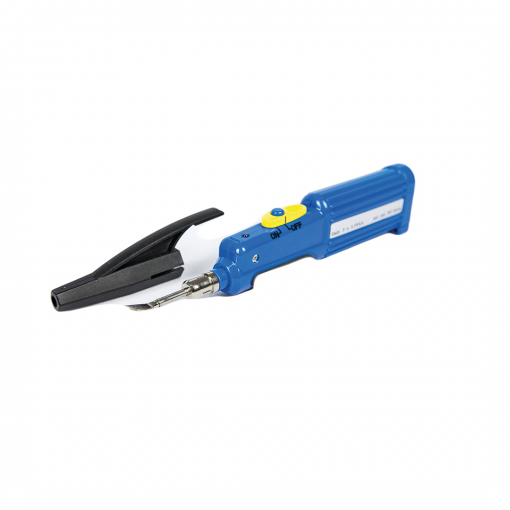 Heinrich König elemes olvasztó, kék.