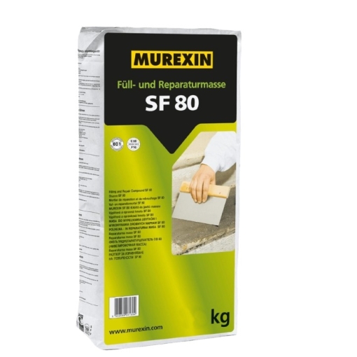 Murexin SF 80 Kitöltő- és javítóanyag 4 kg, 25 kg