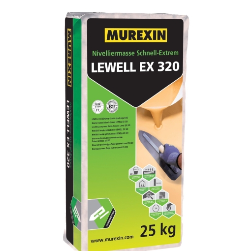 Murexin TopLevel EX 320 Gyors-Extrém aljzatkiegyenlítő