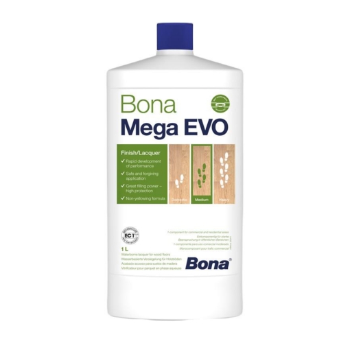 Bona Mega-Evo vízbázisú parkettalakk 1L