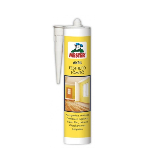Mester Akril Festhető Tömítő 310 ml fehér