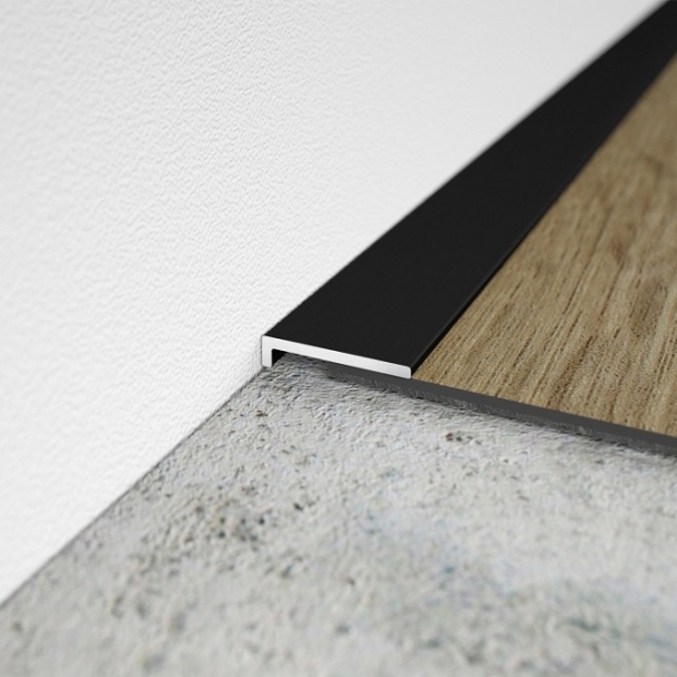Minileiste Végzáró profil ragasztott vinyl padlókhoz  AL16x2